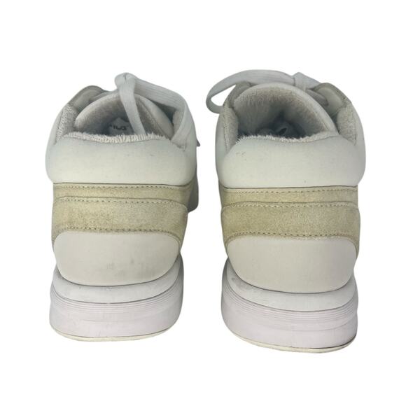 Chanel 2020 CC Logo Low Top Mixed Media Suede and Leather Nylon Chunky Sneakers - Picture 8 of 16